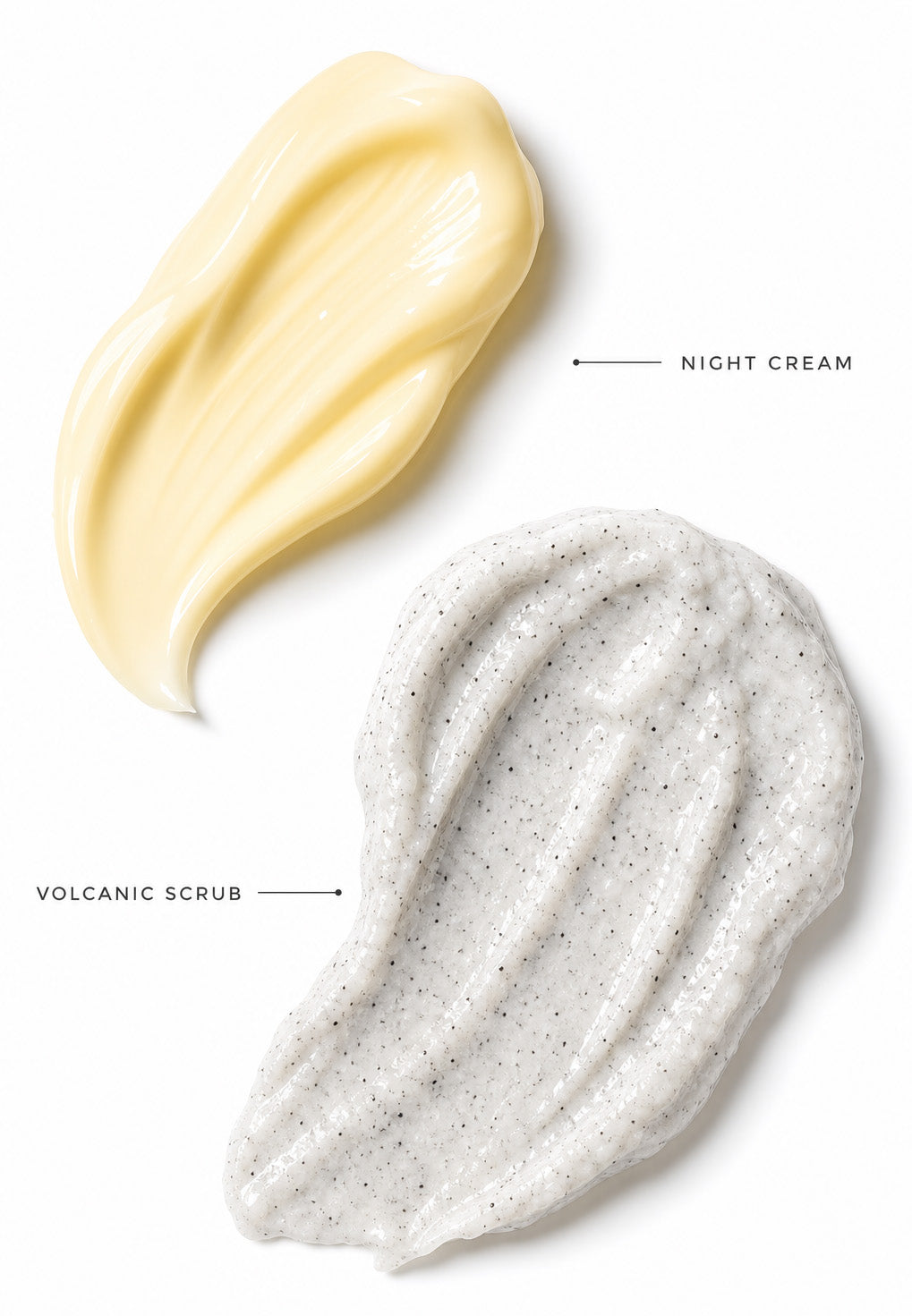 Gift Set - Exfoliating Face & Body Scrub and Night Cream